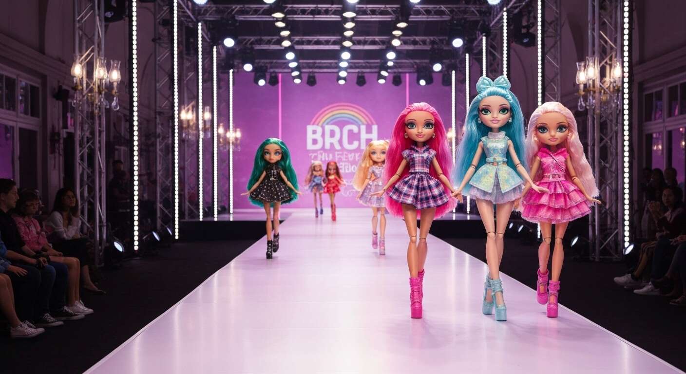 La mode, pilier des poup&eacute;es rainbow high