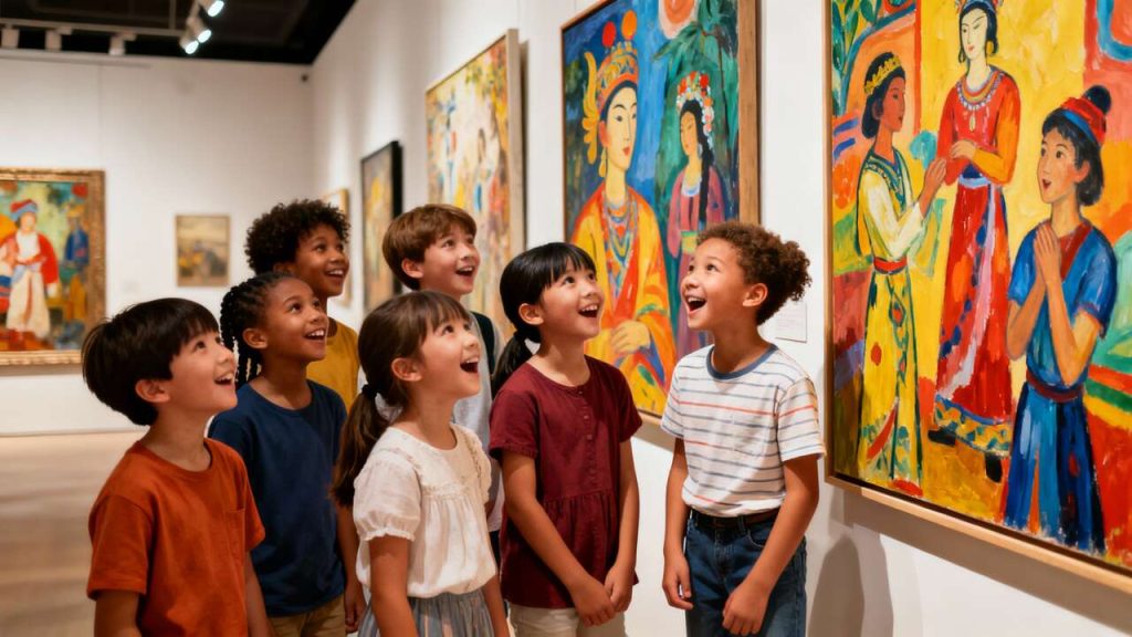 Comment sensibiliser vos enfants à l'art ?