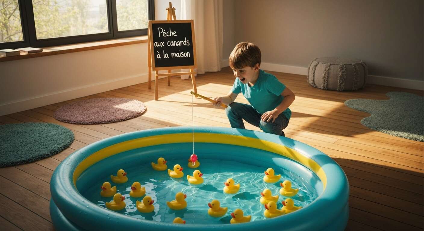 Organiser une p&ecirc;che aux canards &agrave; la maison : mat&eacute;riel et astuces