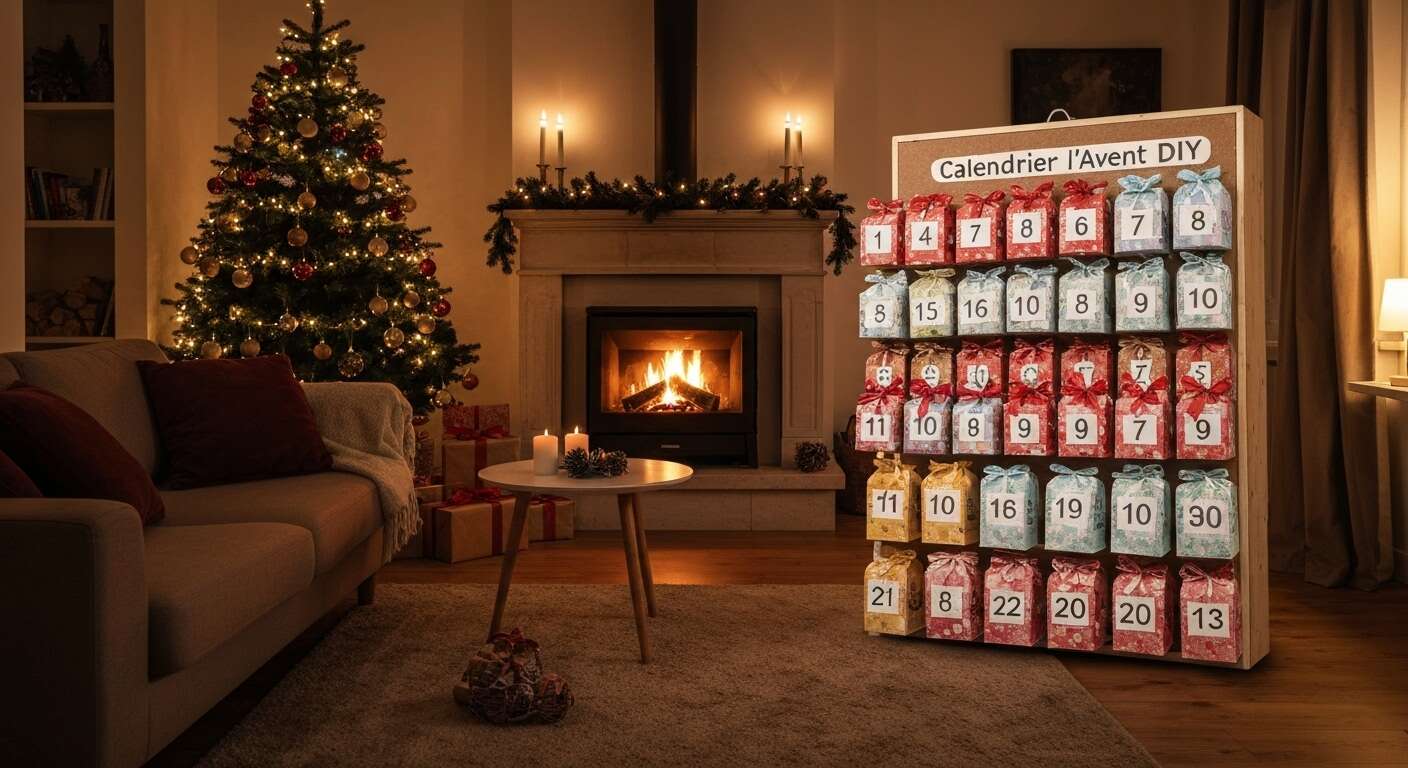 Comment fabriquer son propre calendrier de l&rsquo;avent diy