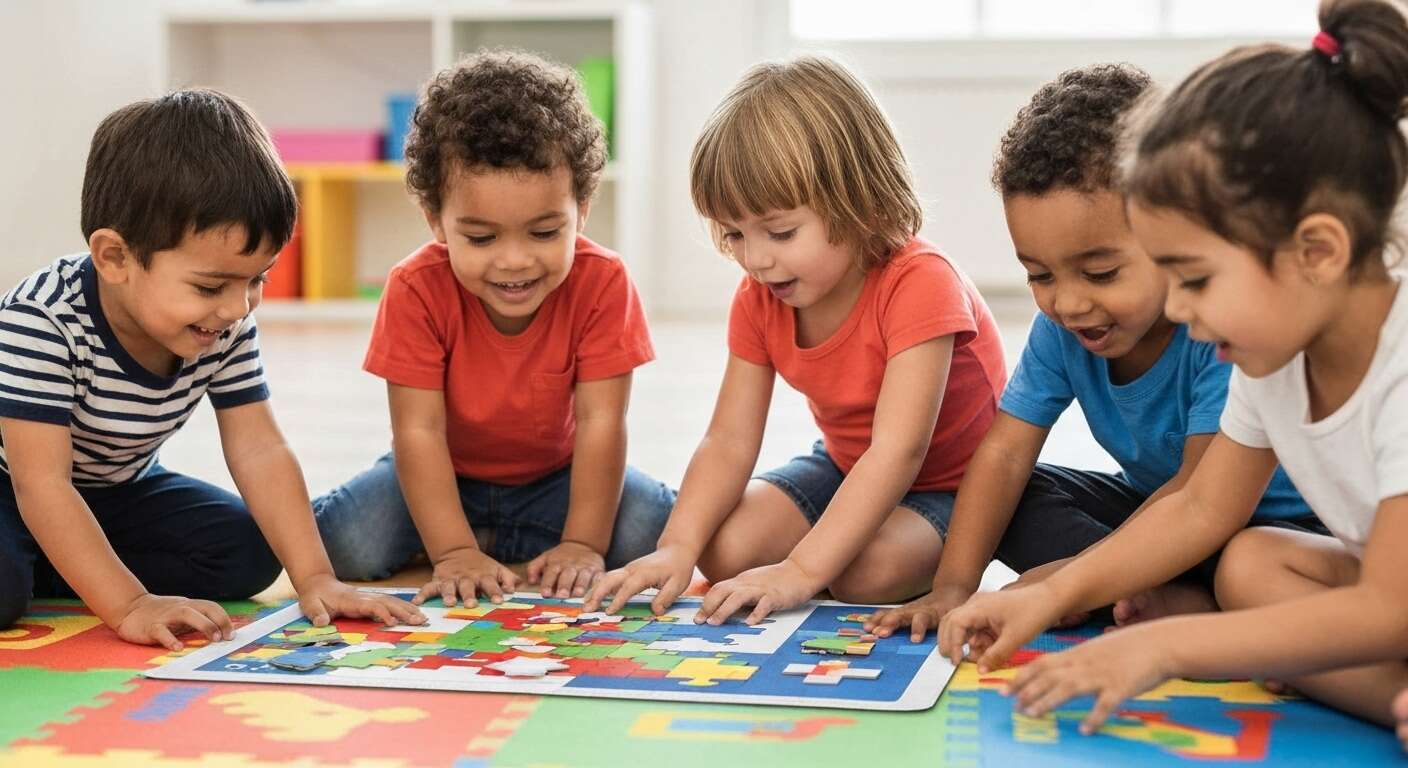 Les avantages des puzzles &eacute;ducatifs pour le d&eacute;veloppement