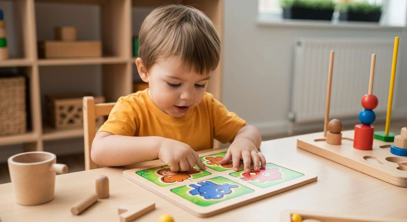 Les puzzles montessori : apprentissage par le jeu