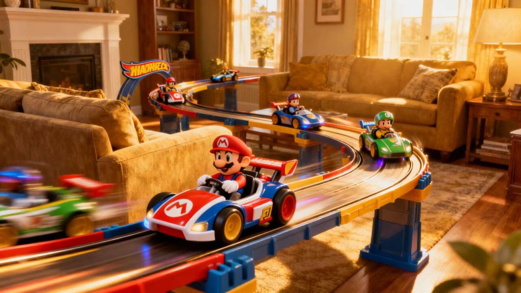 Mario Kart débarque chez vous avec Hot Wheels