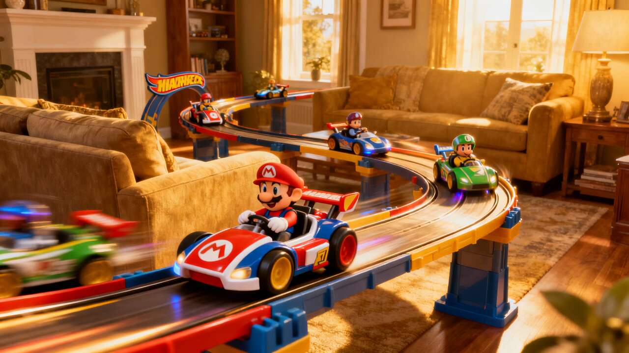Mario Kart débarque chez vous avec Hot Wheels