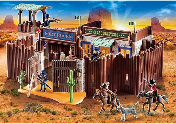 Playmobil 70944 Western City Fort Ensemble de jeu