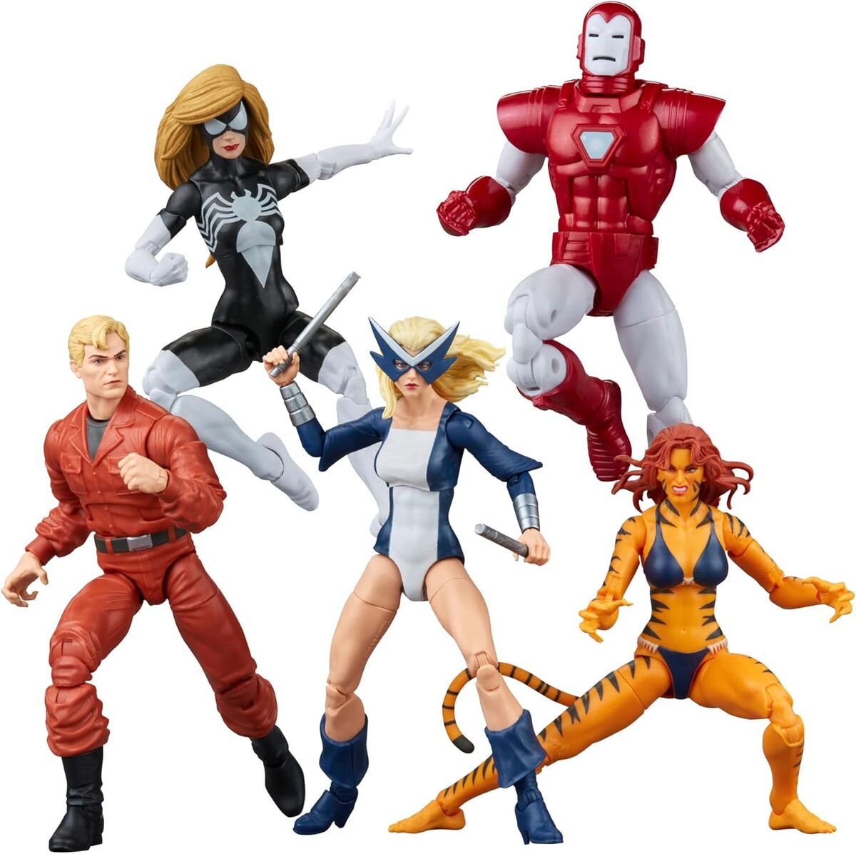 Critique des figurines Hasbro Marvel Legends The West Coast Avengers