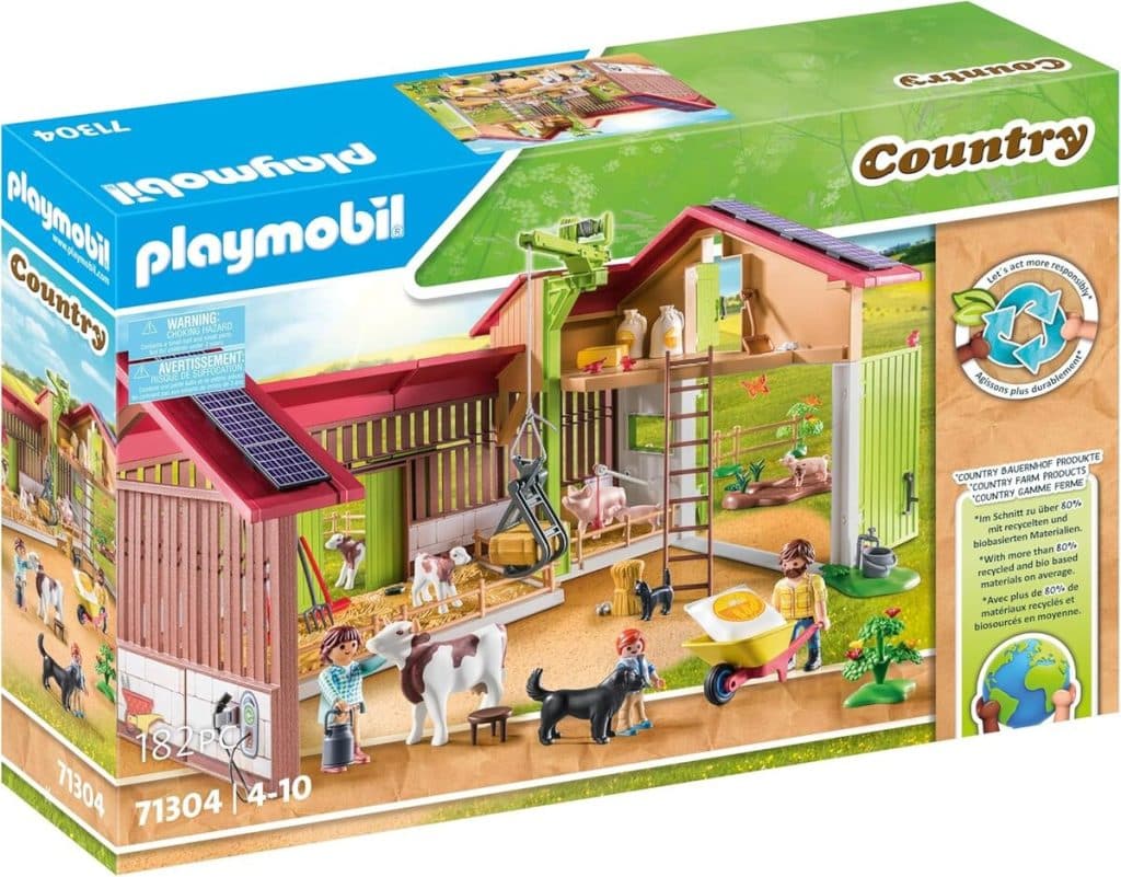 Test de la ferme Playmobil 71304 avec panneaux solaires