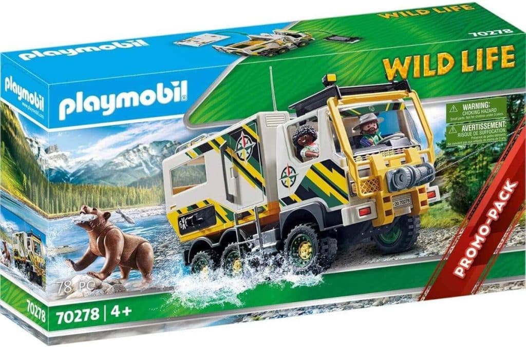 Test du camion d'expédition Playmobil 70278 Wild Life