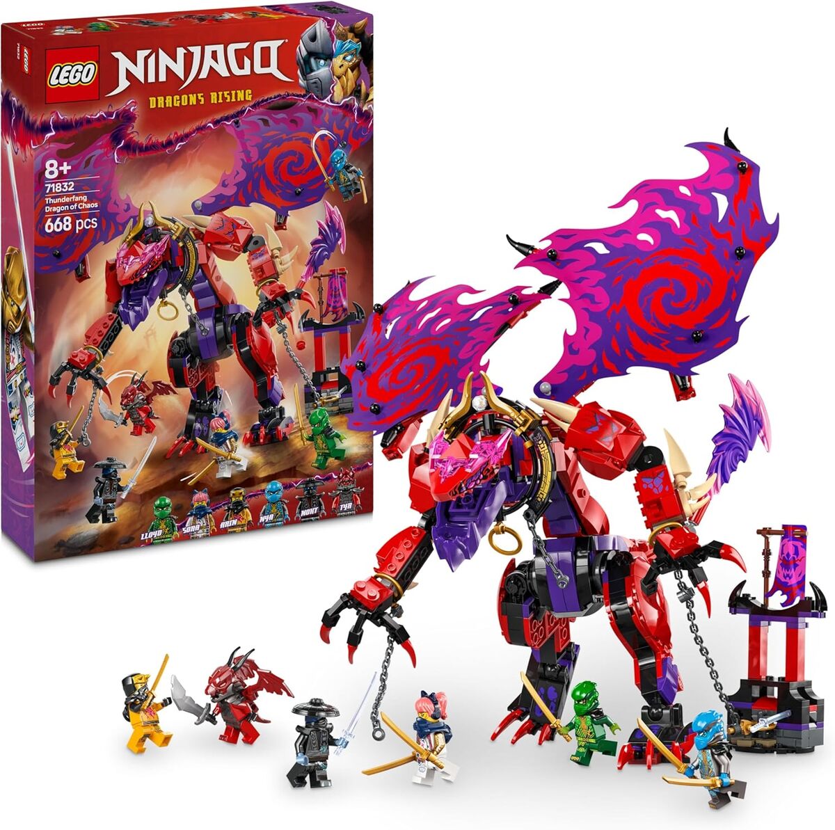 Test du dragon LEGO Ninjago Croc-de-Tonnerre : aventure et combat