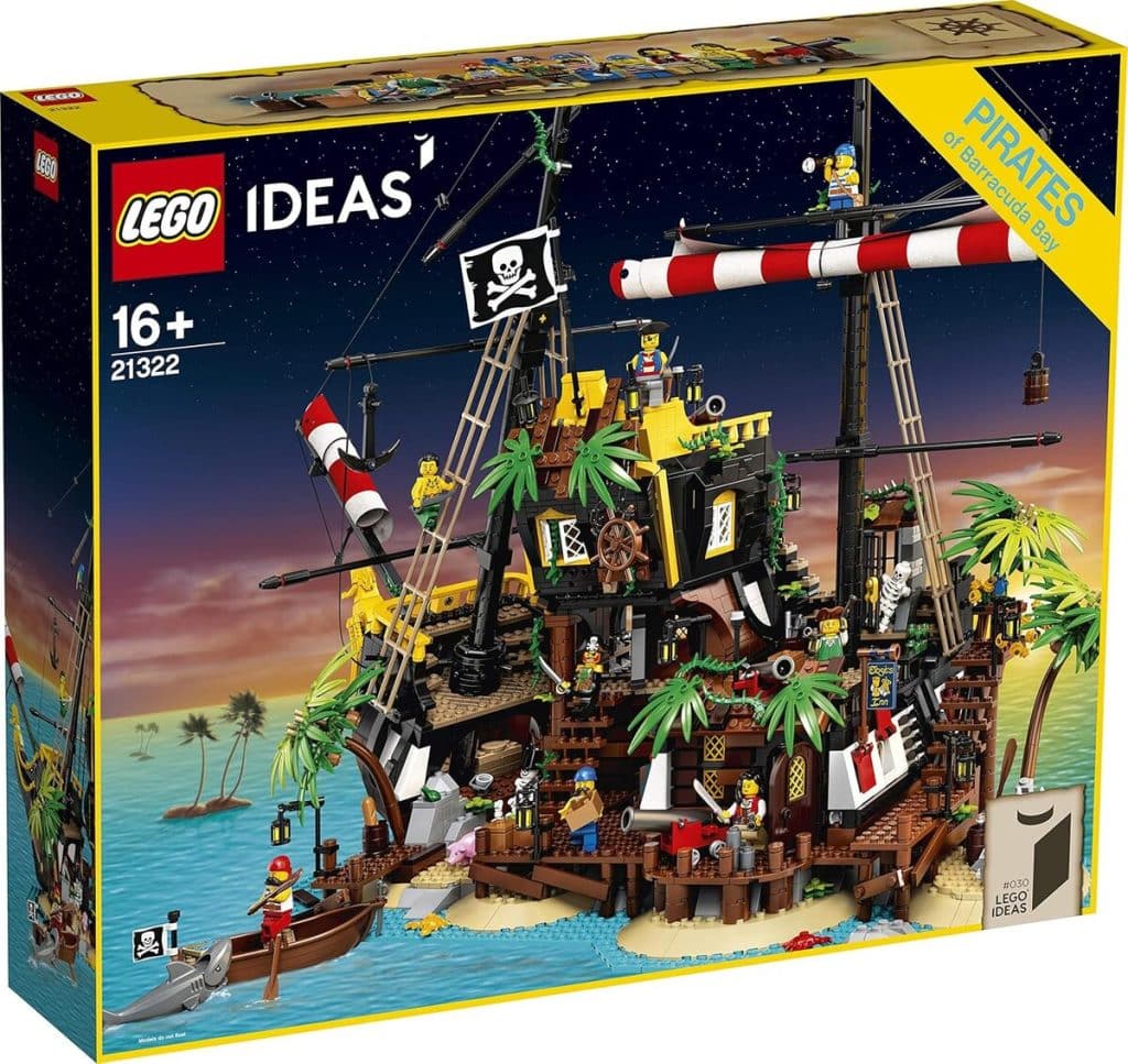 Test du LEGO Ideas - pirates de la baie barracuda