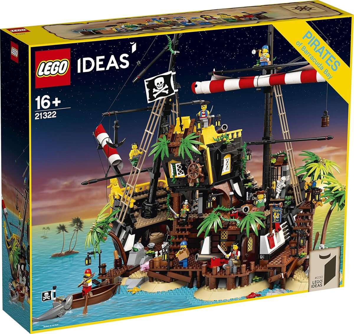 Test du LEGO Ideas - pirates de la baie barracuda