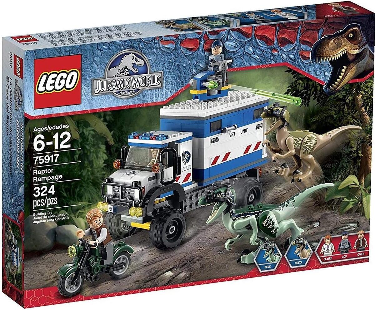 Test du LEGO Jurassic World Raptor Rampage 75917
