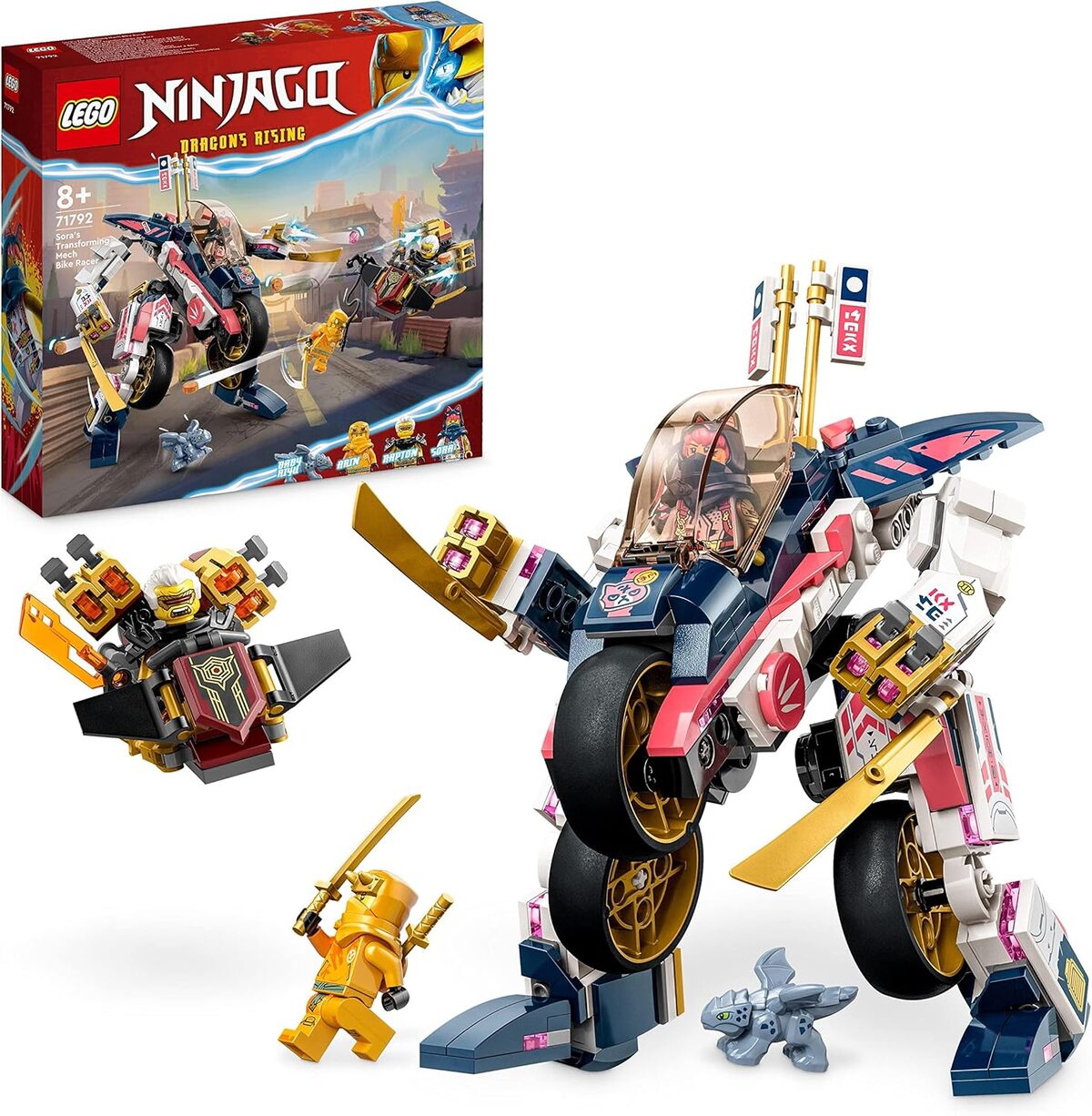 Test du robot bolide transformable LEGO NINJAGO 71792
