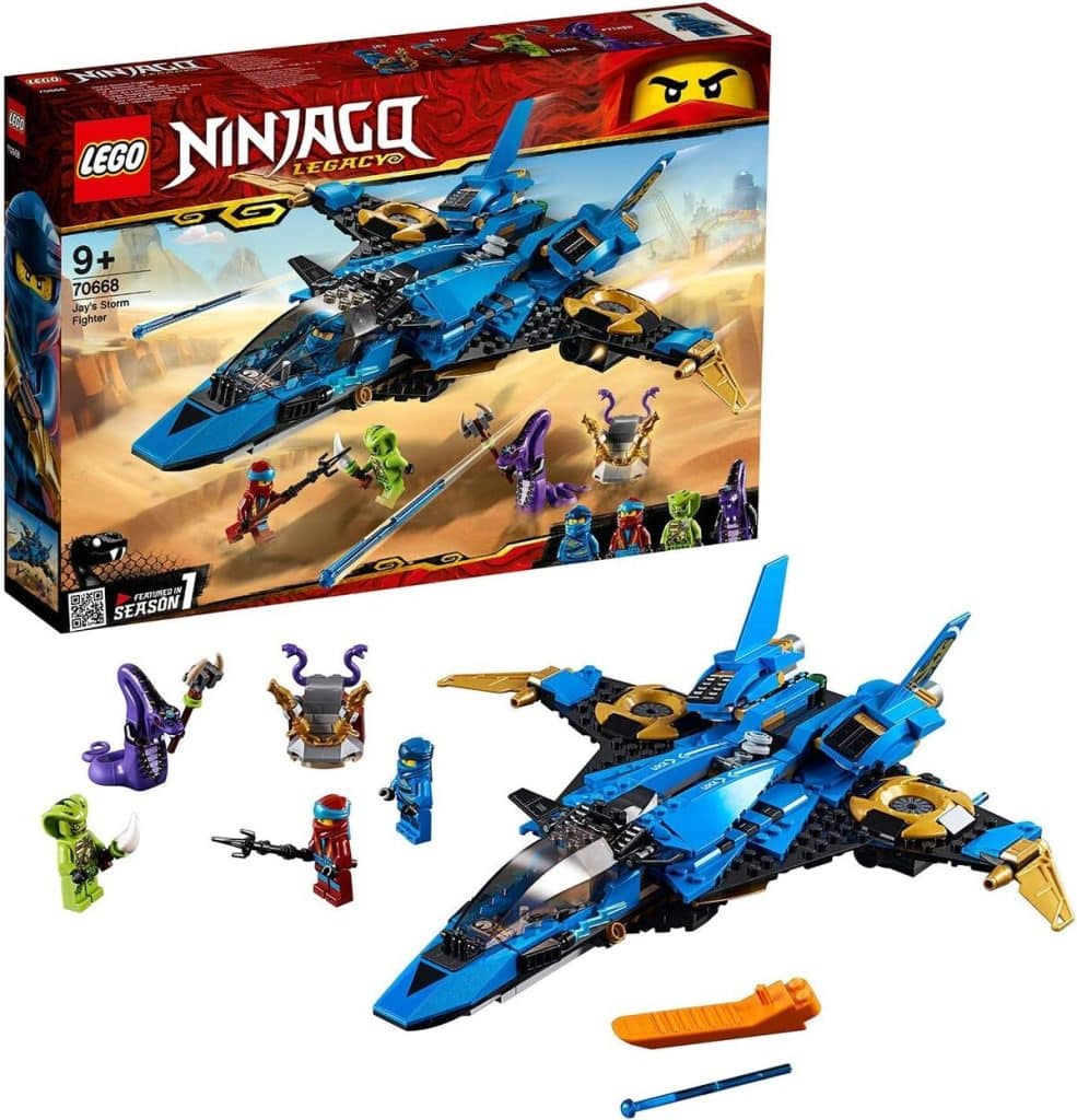 Test du supersonic de Jay LEGO NINJAGO 70668 : 490 pièces à assembler
