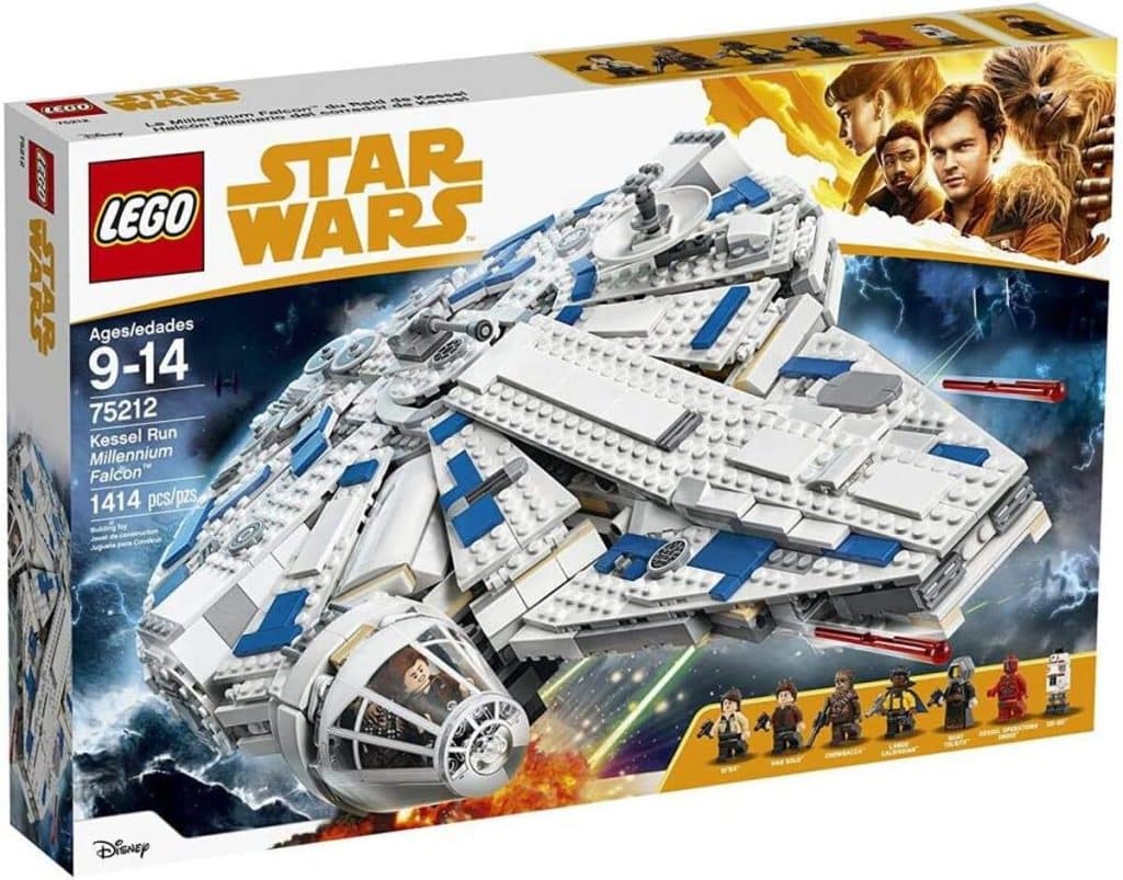 Test : lEGO 75212 Star Wars le faucon millenium du raid de Kessel