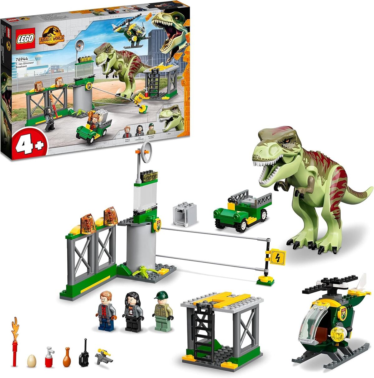 Test : lego Jurassic World l'évasion du T Rex 76944