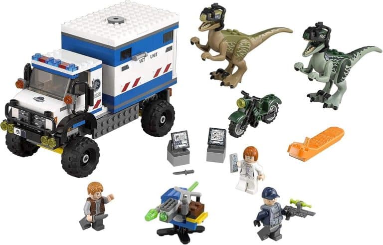 Lego Ralph From Rampage Test : lego Jurassic World Raptor Rampage 75917