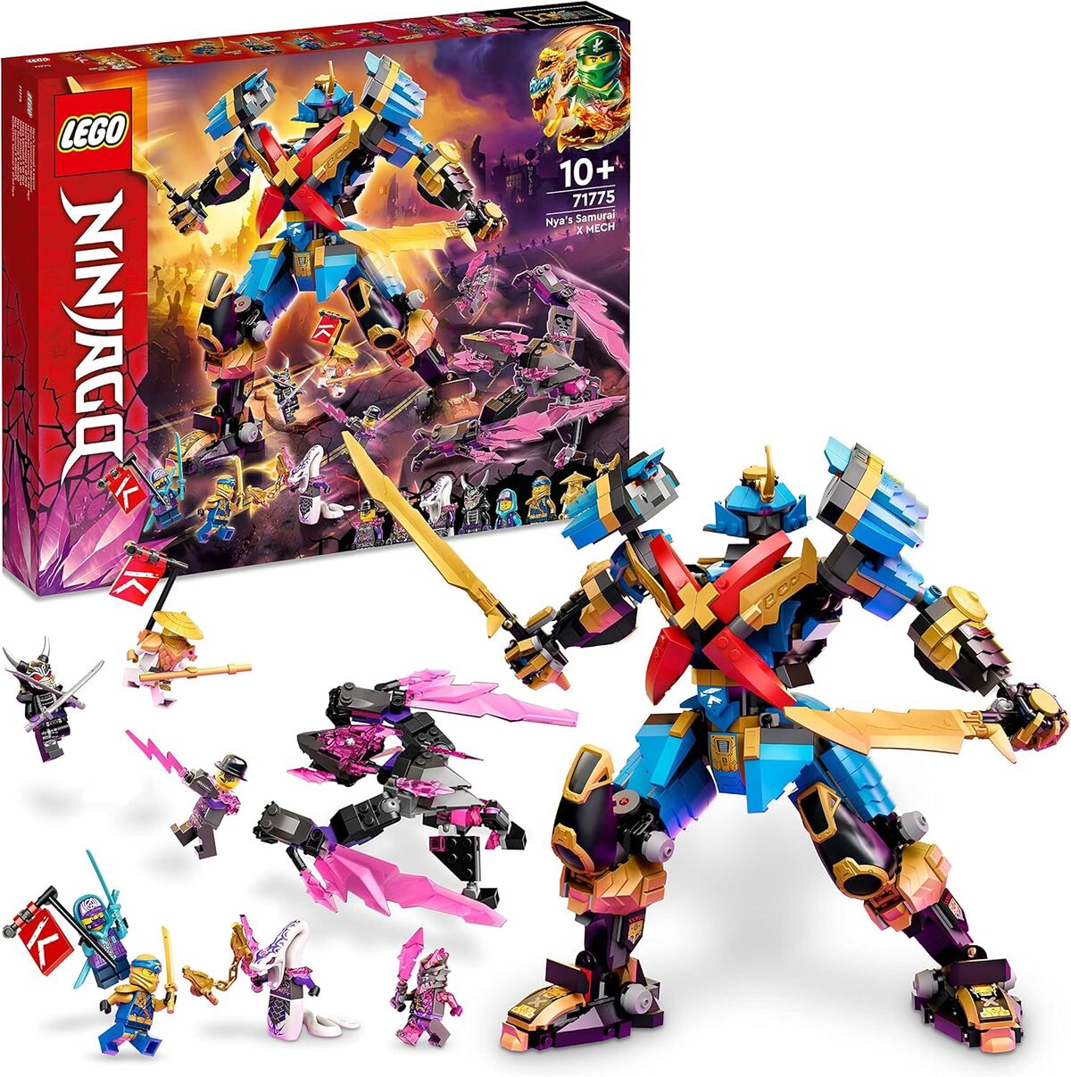 Test : lEGO Ninjago 71775 robot Samouraï X pour enfants