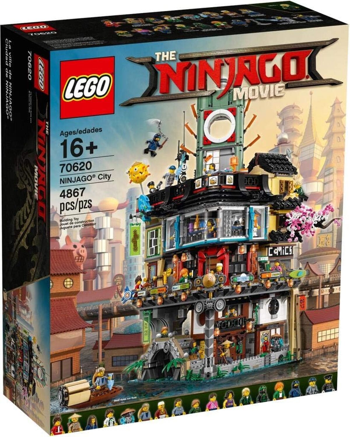 Test : lEGO Ninjago City 70620 pour tous les âges