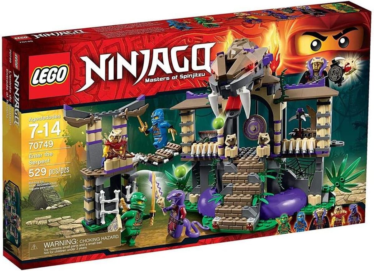 Test Lego Ninjago : temple Anacondra 70749