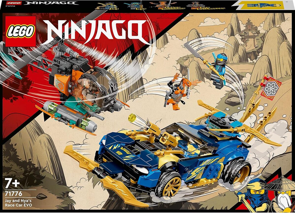 Test : lEGO Ninjago - Voiture de course Evo de Jay et Nya