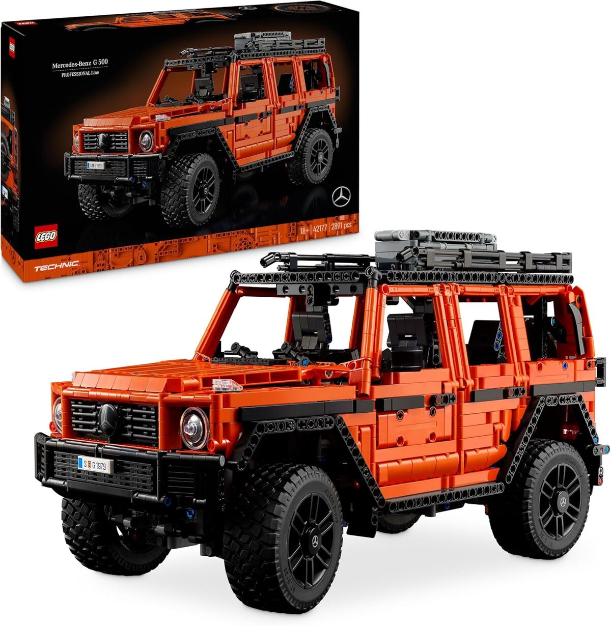 Test : lego technic Mercedes-Benz G 500 pour passionnés de 4x4
