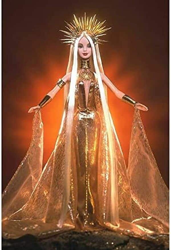 MORNING SUN PRINCESS Barbie Doll Collector Edition Celestial Collection by Mattel (English Manual)
