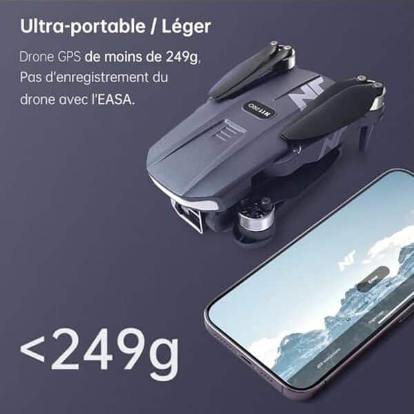 Découvrez notre analyse détaillée du drone NafyRe N11 Pro avec caméra 4K UHD, une autonomie exceptionnelle de 90 minutes et des performances aériennes impressionnantes pour les amateurs de drones.
