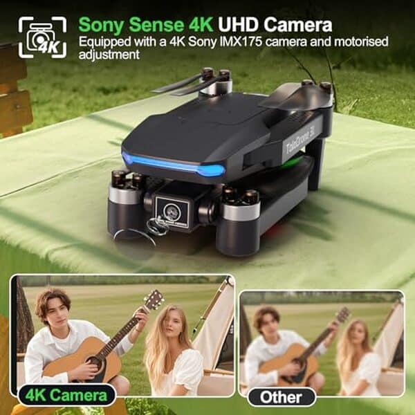 Explorez le drone Toladrone TD31GPS avec des performances vidéo 4K UHD éblouissantes et un système de navigation GPS avancé. Idéal pour les passionnés de photographie aérienne et de haute technologie.