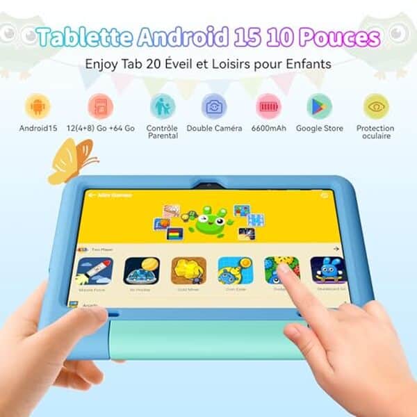 Découvrez notre test complet de la tablette Blackview pour enfant de 10 pouces : un outil performant avec contrôle parental intégré idéal pour le divertissement et la sécurité de vos enfants.