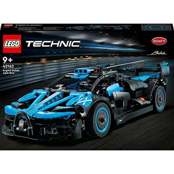 Explorez le modèle lego technic 42162 : tous les détails sur la Bugatti Bolide Agile Blue, une pièce d'exception pour les passionnés de construction et d'automobile