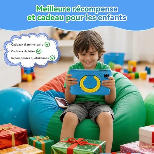 Découvrez notre avis sur la tablette enfants OSCAL avec écran 10 pouces, android 15 et contrôle parental intégré pour une sécurité optimale