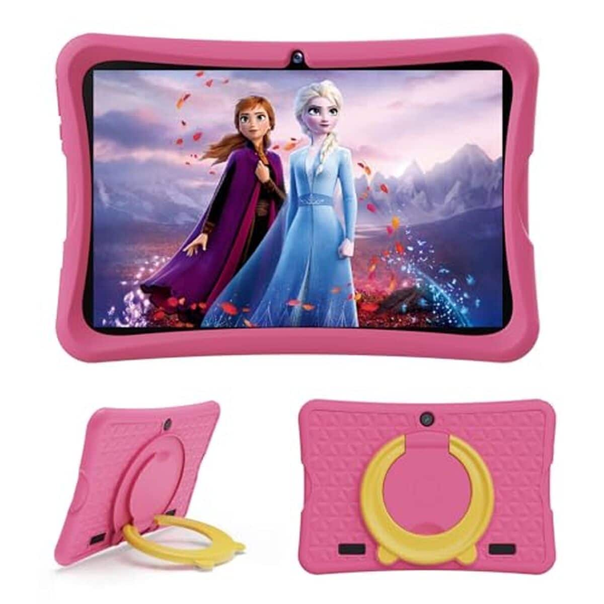 Test de la tablette DigiLand 10, 1 pouces pour enfants (rose) avec étui et contrôle parental