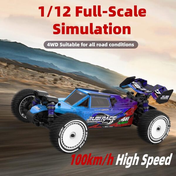 Découvrez la voiture télécommandée Teeggi : une expérience à haute vitesse avec sa technologie tout-terrain 4 WD performante et innovante