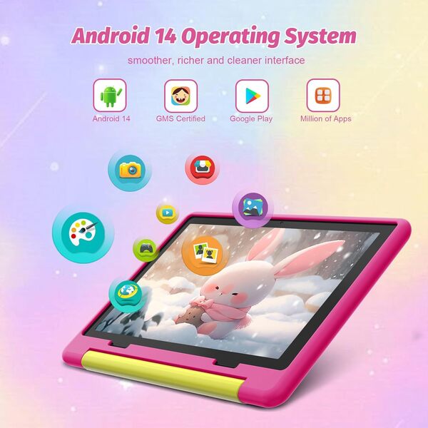 Découvrez la revue complète de la tablette mUISOO pour enfants sous Android 14 : un appareil octa core de 10 pouces, idéal pour éduquer et divertir en toute sécurité