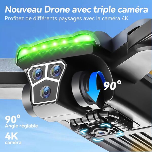 Découvrez notre test détaillé du drone HYTOBP S166 : explorez ses caractéristiques comme la caméra 4K, le gPS et les trois batteries pour des vols prolongés.