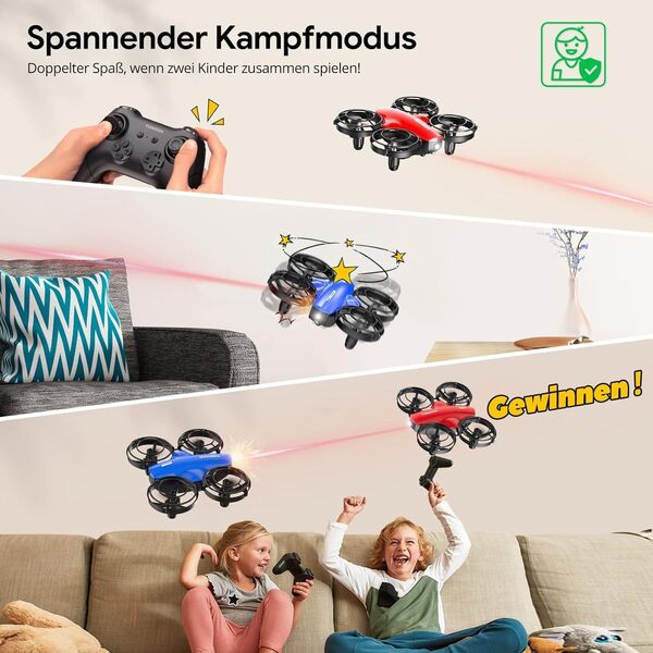 Découvrez le test complet du pack de 2 mini drones Tomzon A24 et explorez le mode combat innovant ainsi que ses fonctionnalités captivantes.