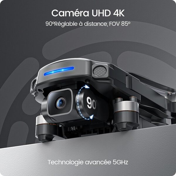 Découvrez le drone Holy Stone HS360S, un appareil performant et accessible qui offre des vidéos en 4k. Parfait pour les débutants souhaitant capturer des images de haute qualité facilement.