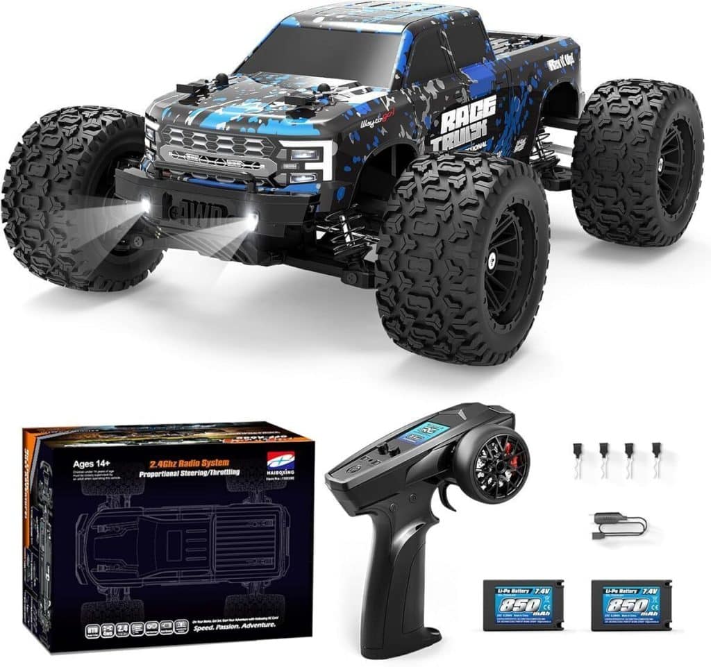 Test de la haiboxing 18859E : monstertruck tout-terrain 4WD puissant et rapide