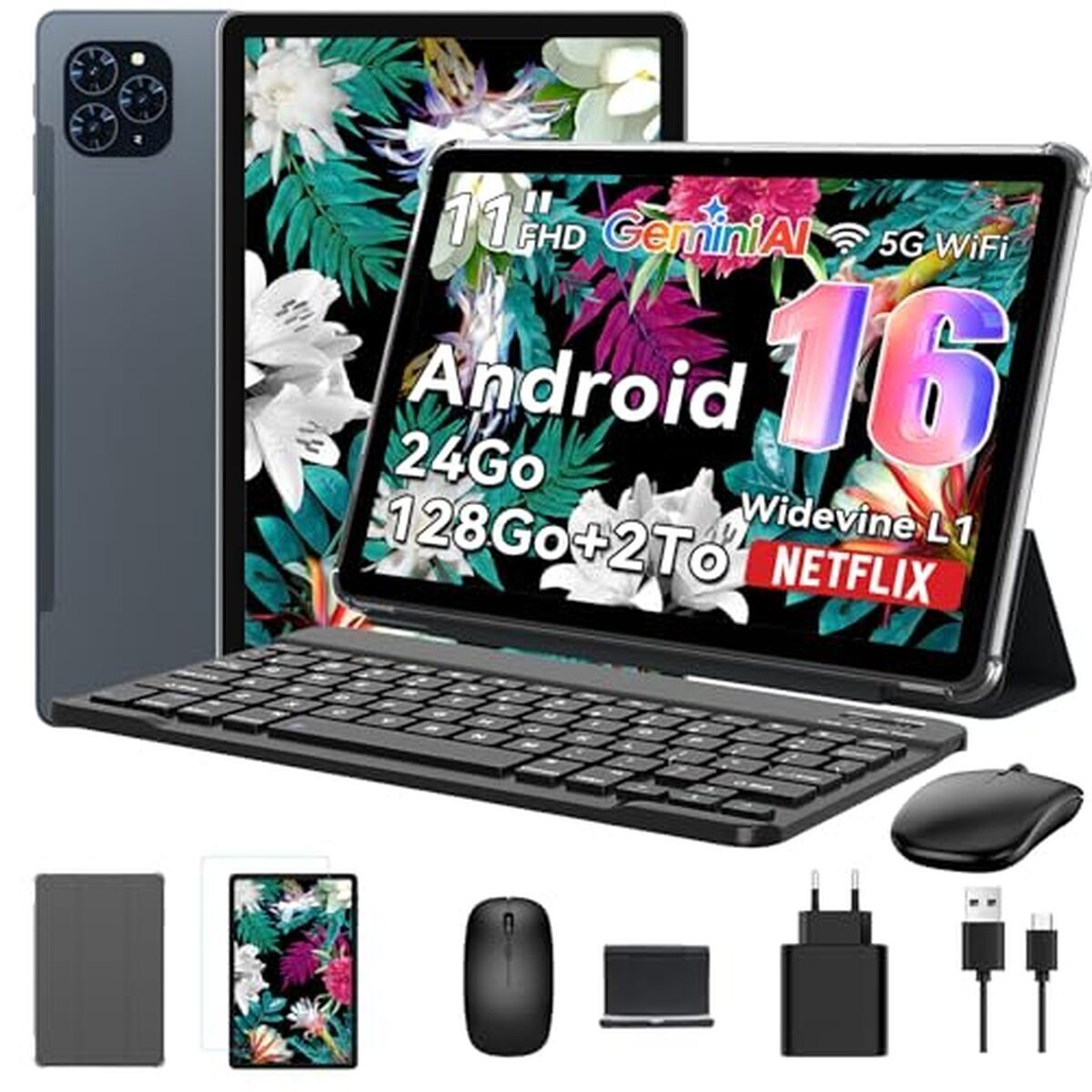 Test de la tablette Android 16 Gemini AI : performance 5G et écran 11 pouces