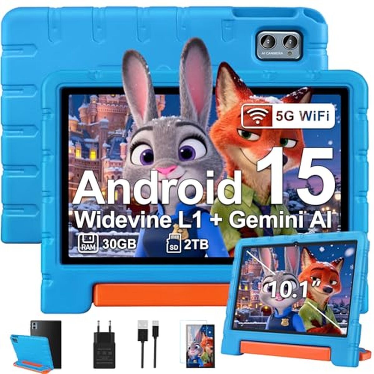 Test de la tablette ZIOVO 10 pouces performante avec Android 15