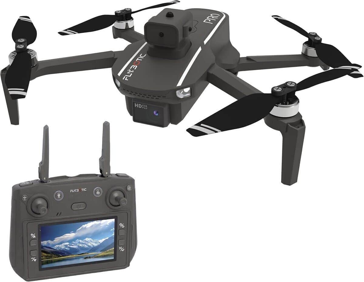 Test du drone Flybotic Foldable Pro : caméra HD et fonction "suis-moi