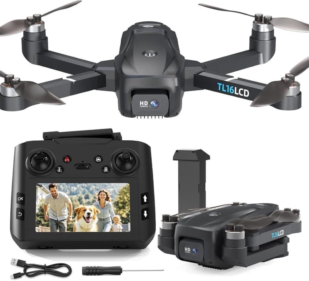 Test du drone Tolatoyus TL16LCD : caméra 4K et GPS