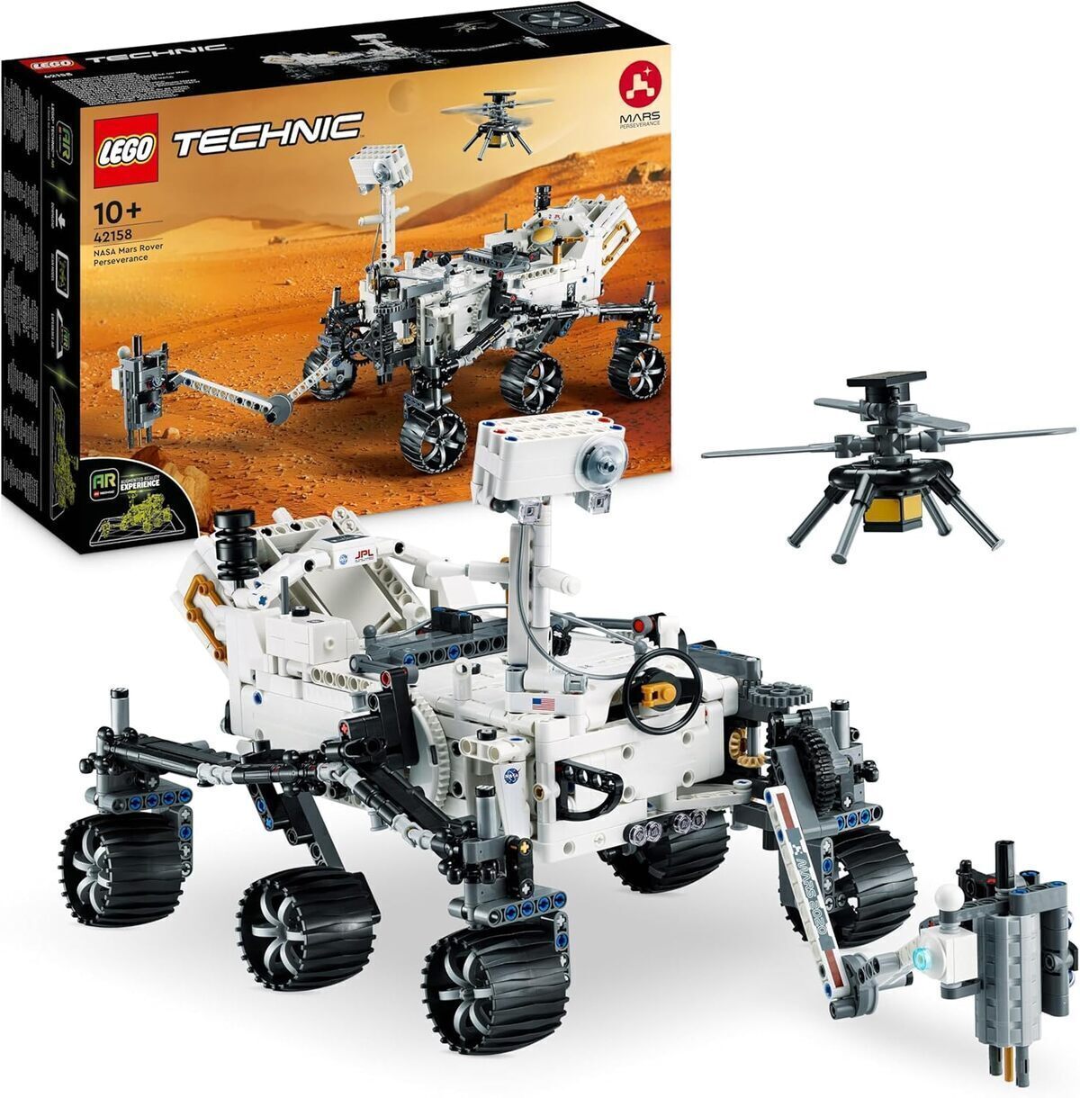 Test du LEGO 42158 : rover Perseverance en mission sur Mars