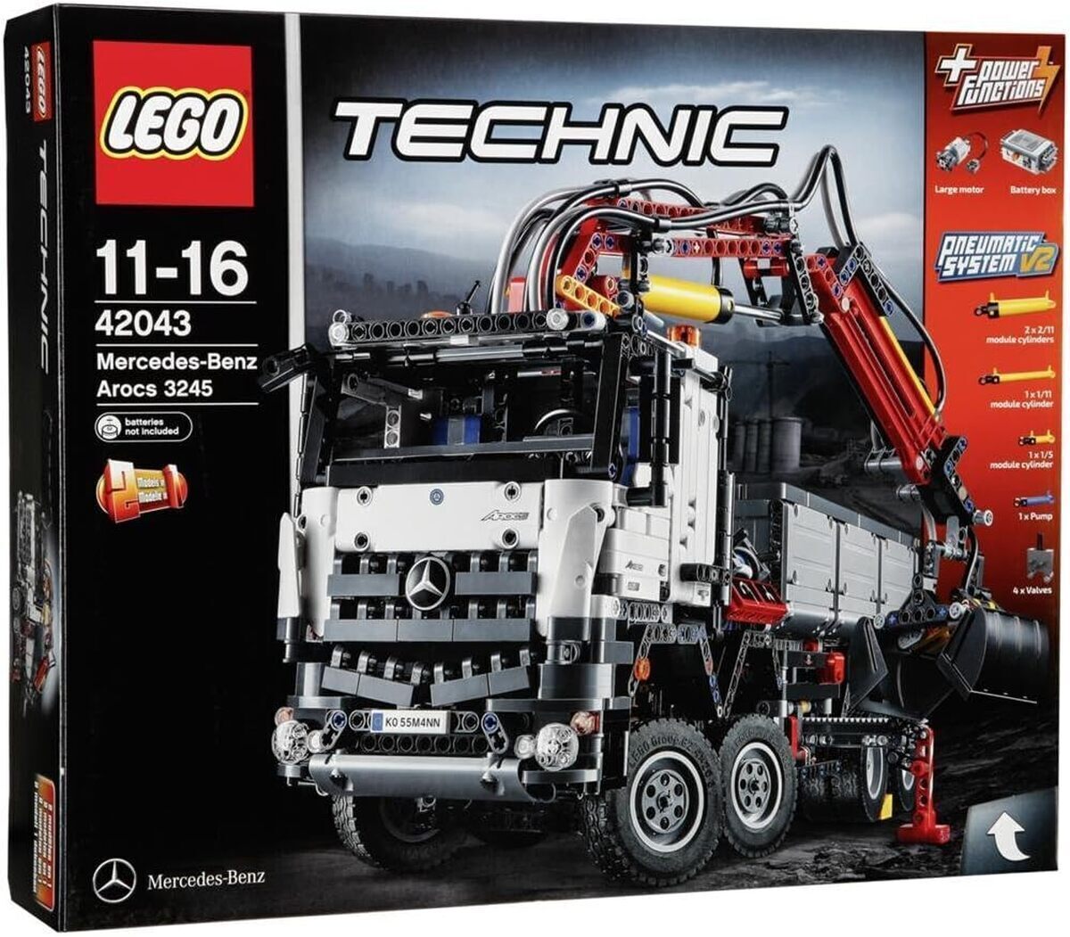 Test du Lego Mercedes-Benz Arocs 3245