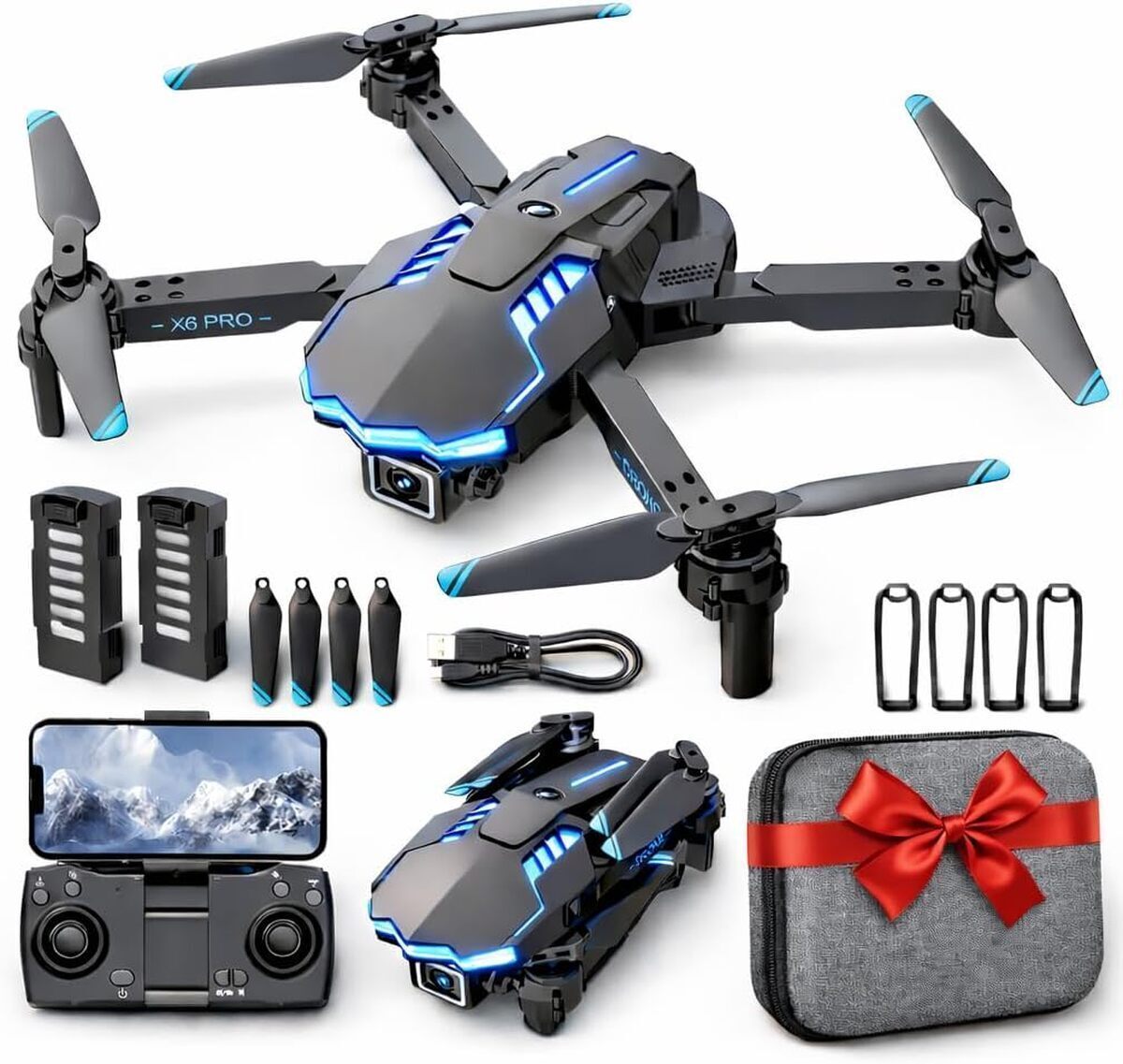 Test : mini drone caméra 1080P pour enfant et débutant