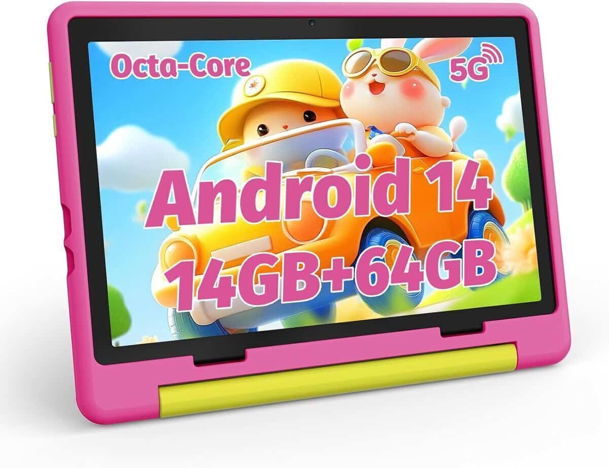 Test : mUISOO tablette pour enfant Android 14, octa core, 10