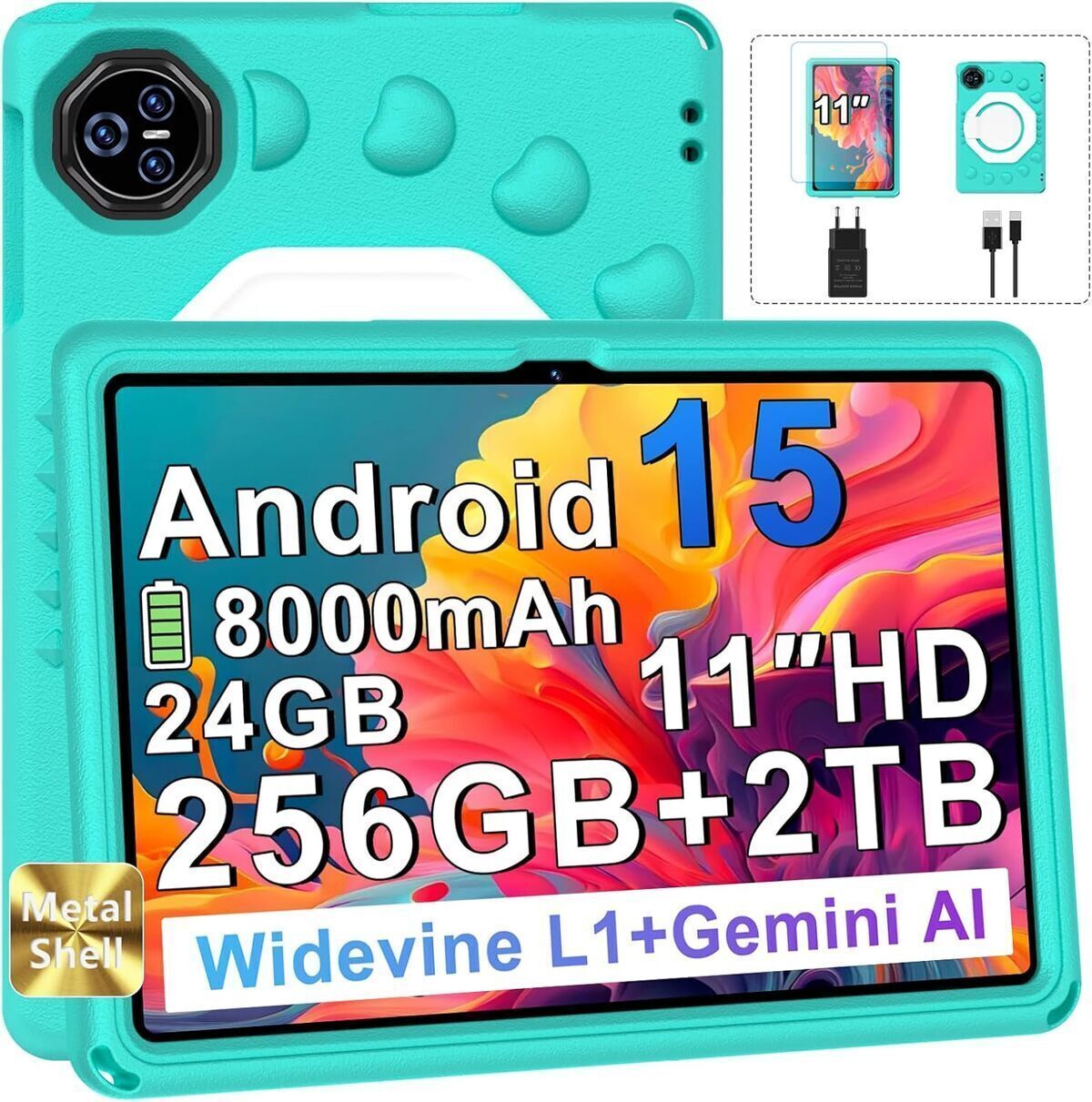 Test tablette Android 15 pouces 2026 : performance et robustesse pour les enfants