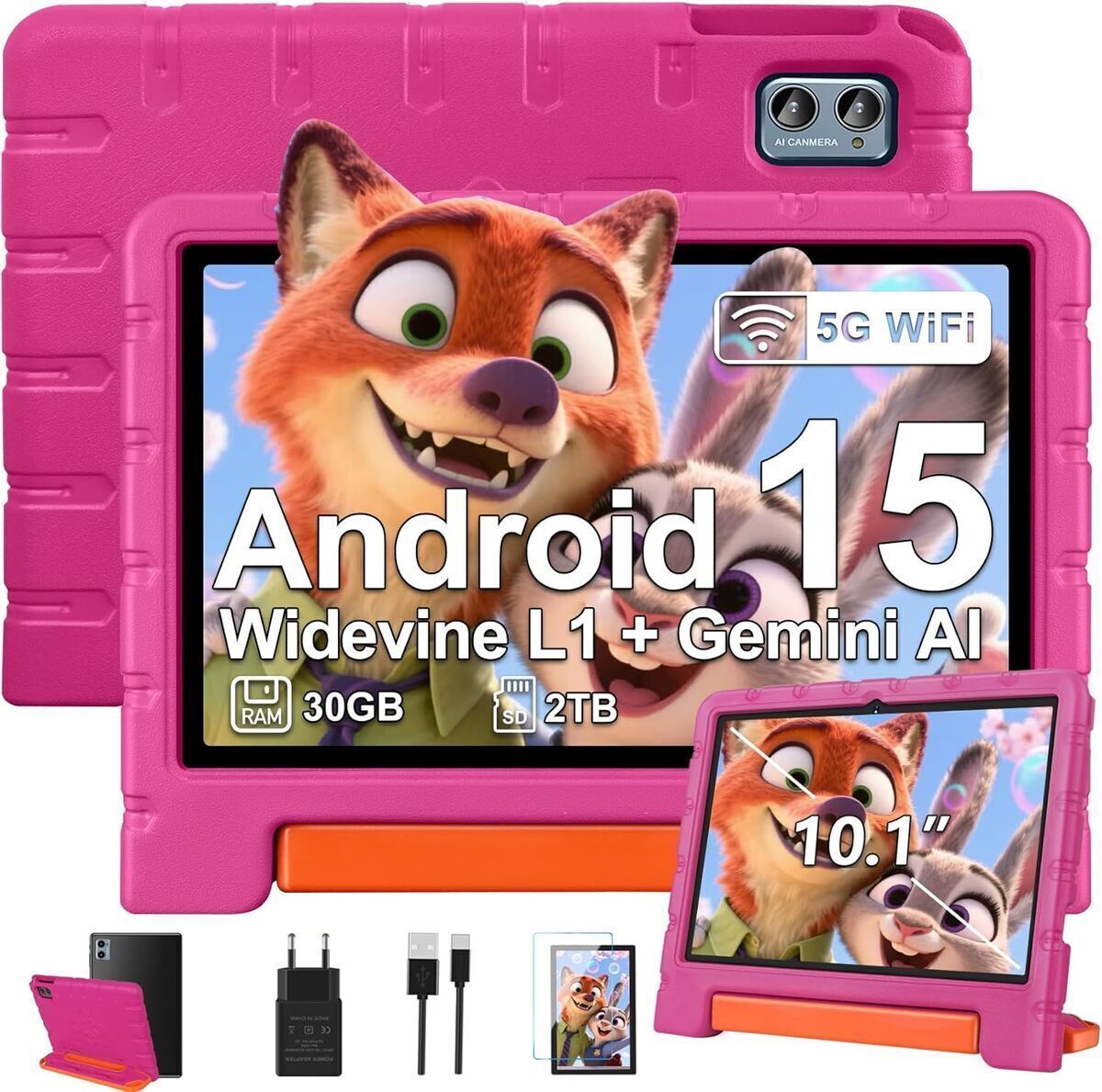 Test tablette Ziovo 10 pouces Android 15 : performance et polyvalence