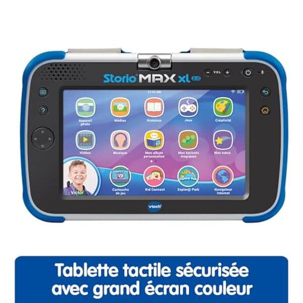 Découvrez notre avis sur la tablette éducative VTech Storio Max XL 2.0 bleue : caractéristiques, fonctionnalités et verdict pour aider votre enfant à apprendre tout en s'amusant.